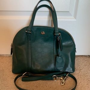 ❤️ Teal/Green Coach Purse